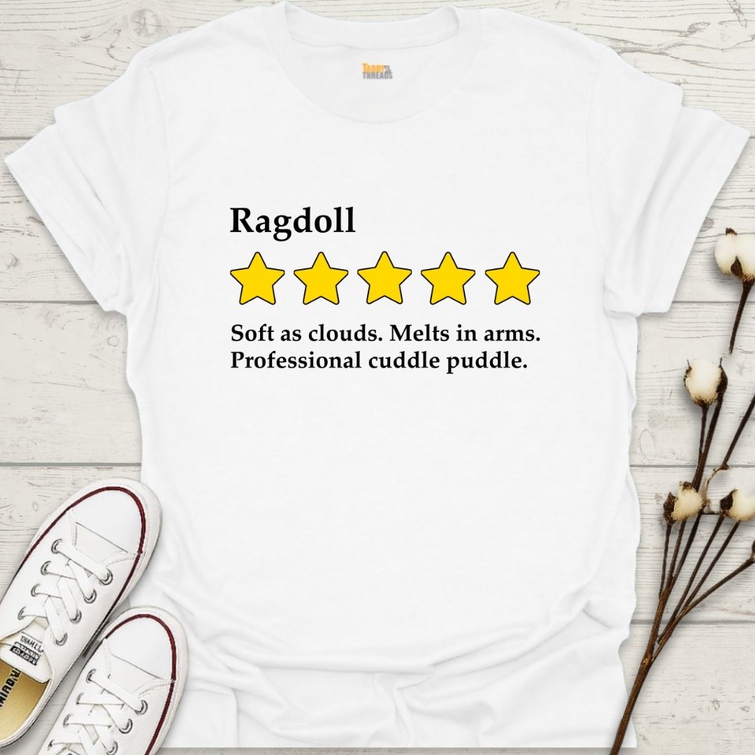 Ragdoll 5-Star Review T-shirt