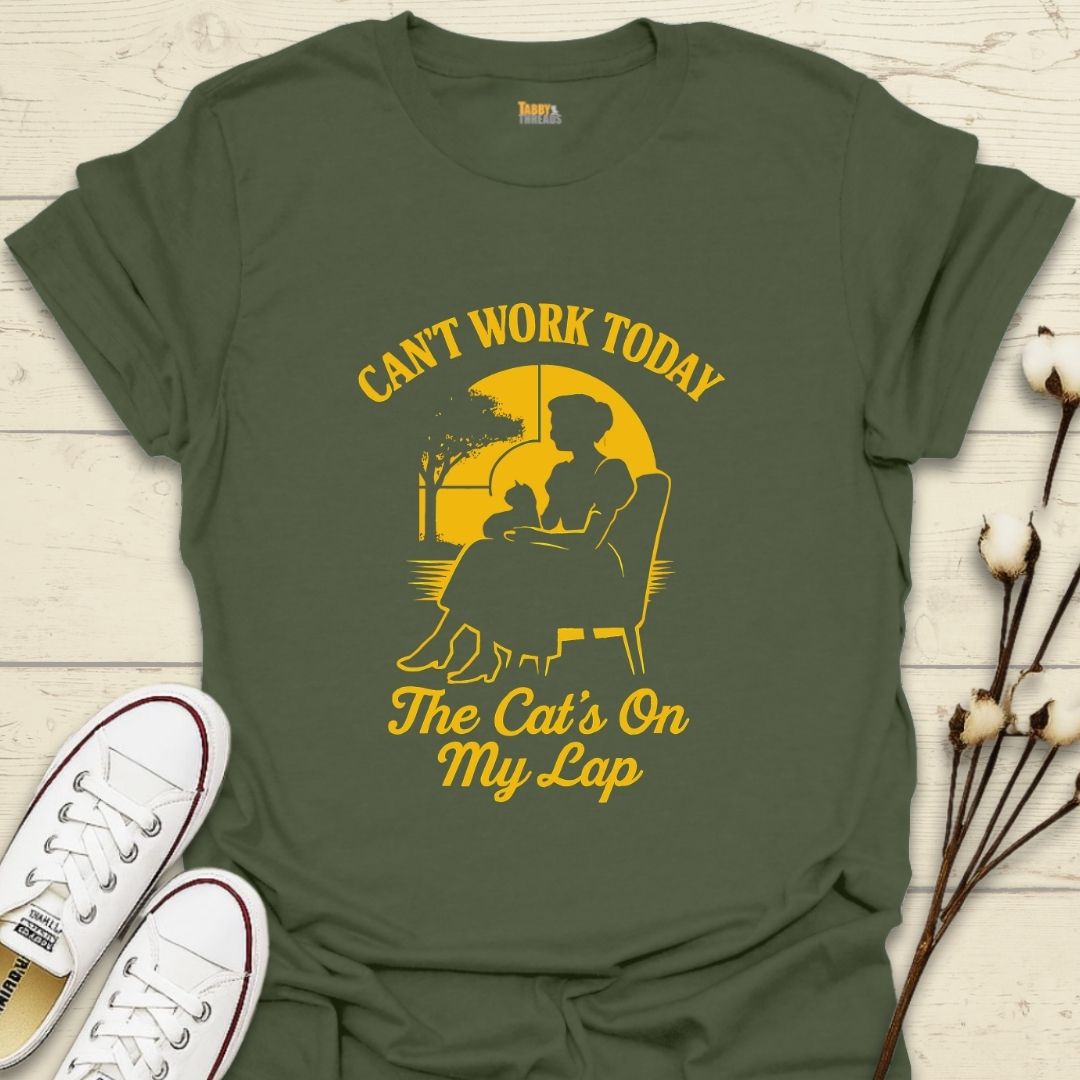 Cat's On My Lap T-shirt