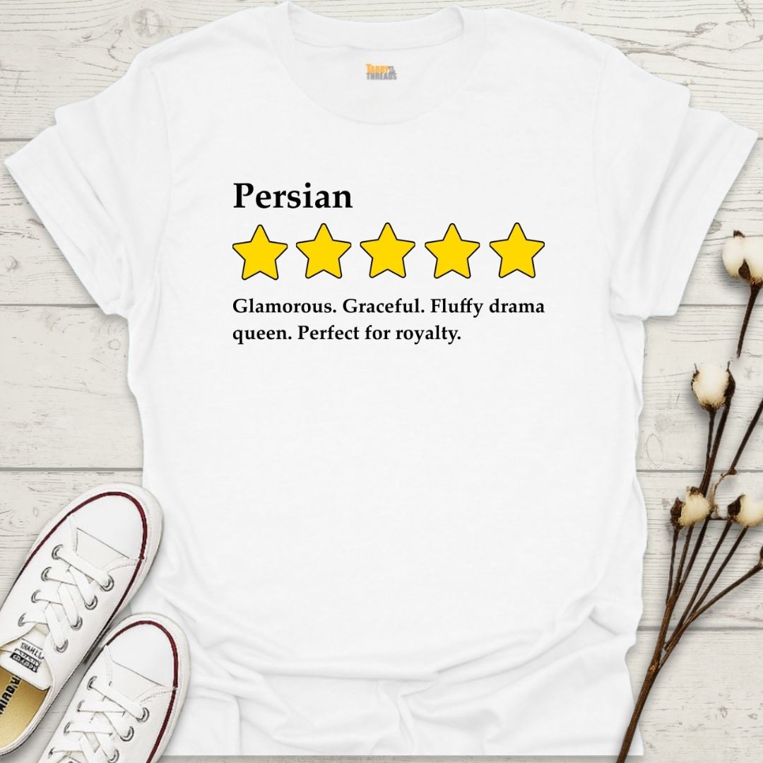 Persian 5-Star Review T-shirt