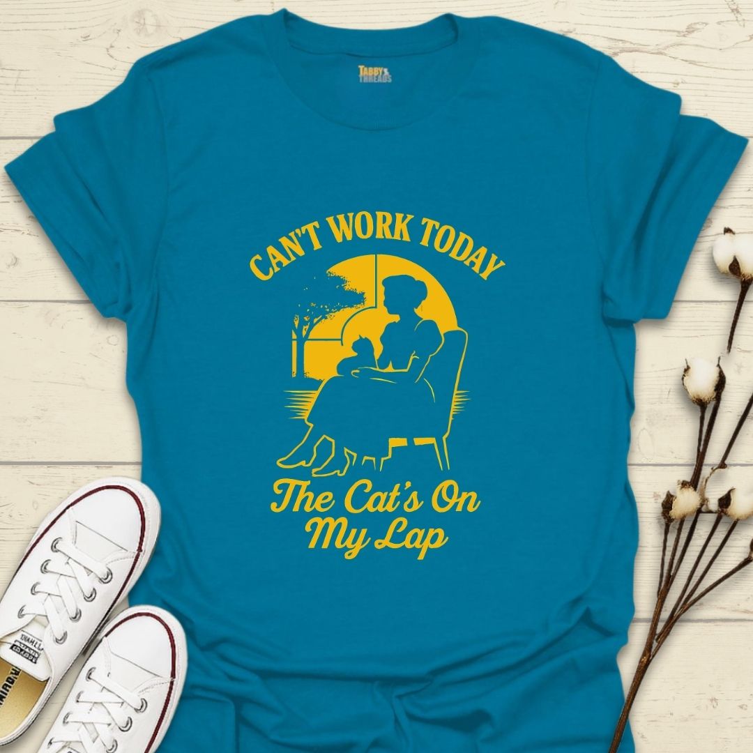 Cat's On My Lap T-shirt