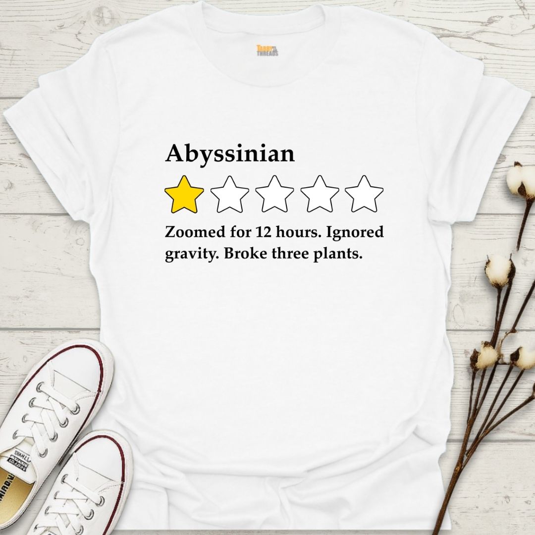 Abyssinian 1-Star Review T-shirt