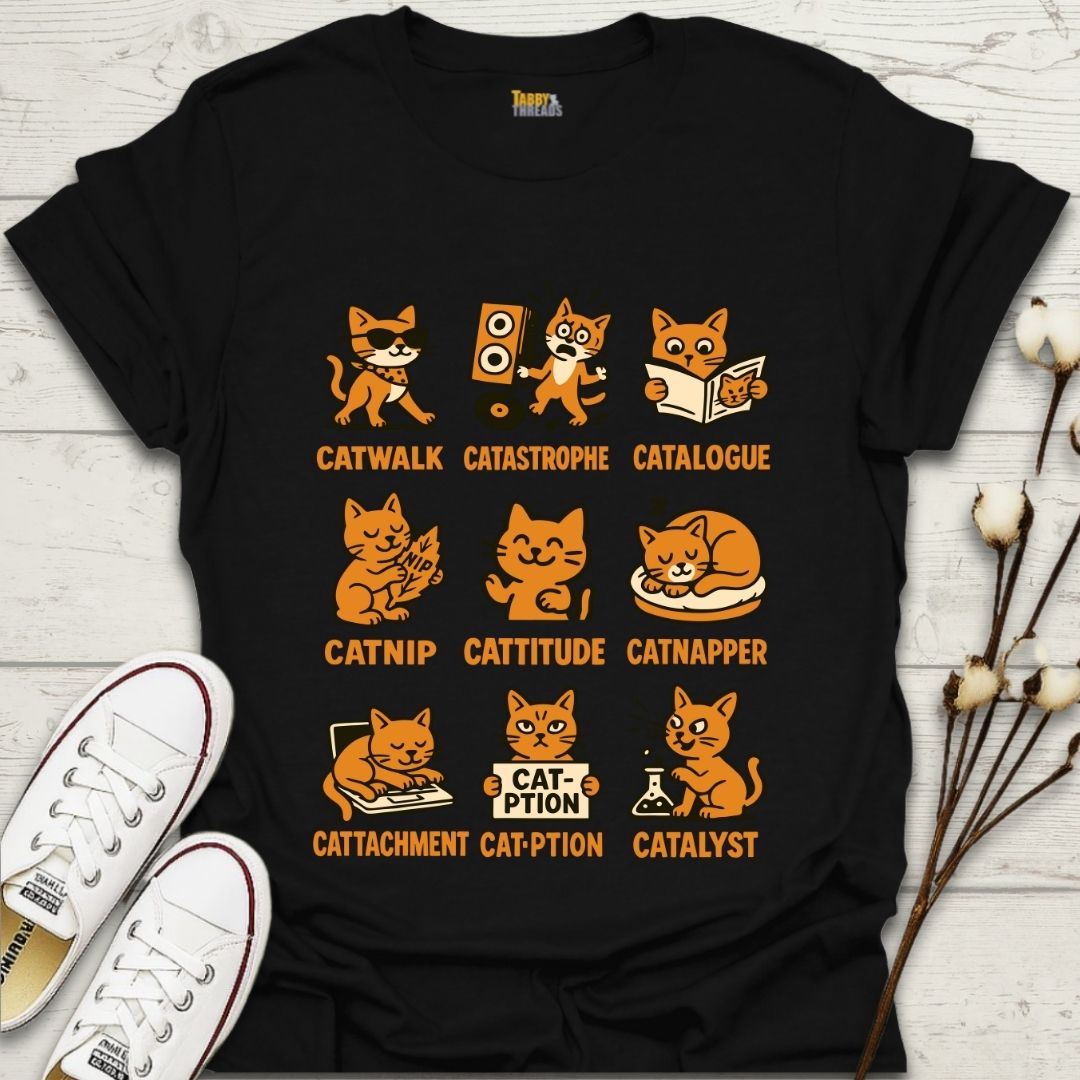Feline Fun Puns T-shirt