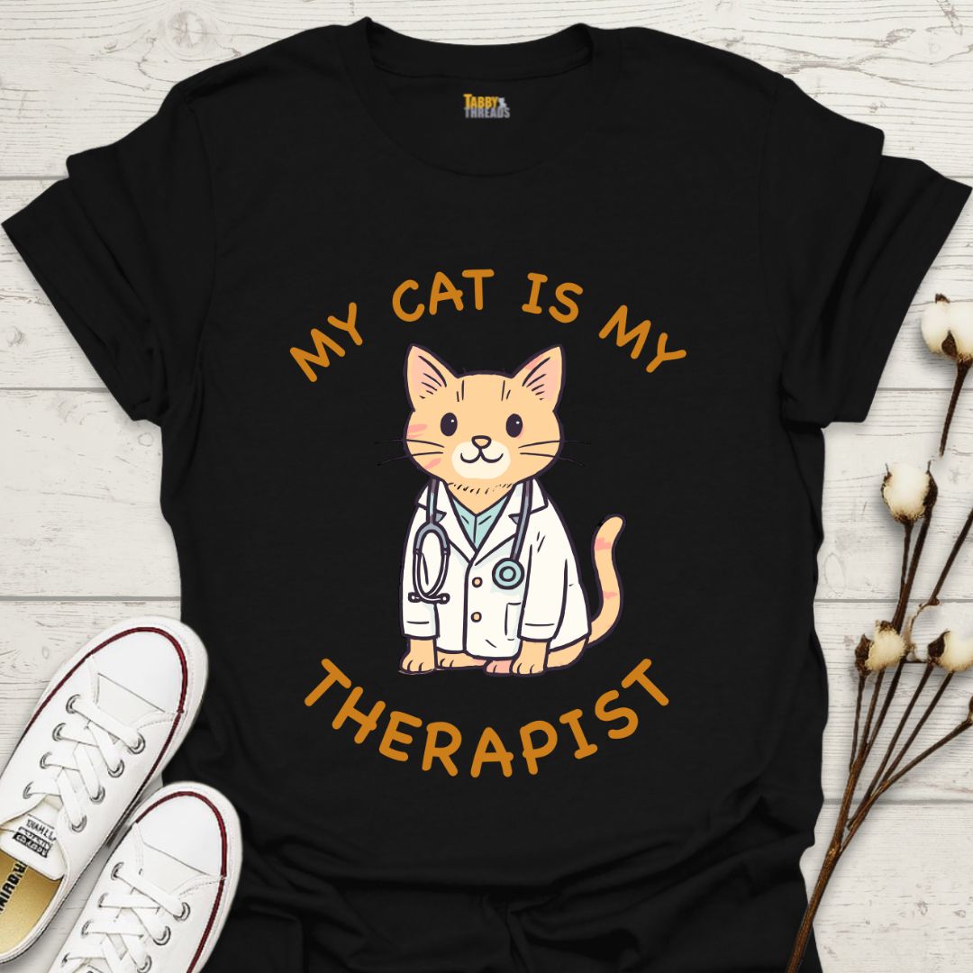 My Cat is My Therapist T-shirt