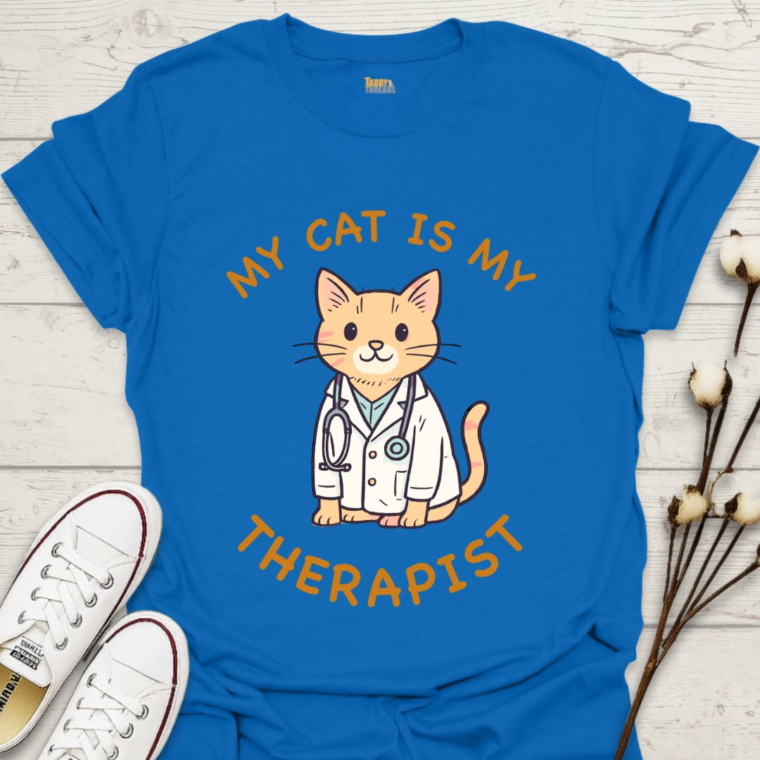 My Cat is My Therapist T-shirt