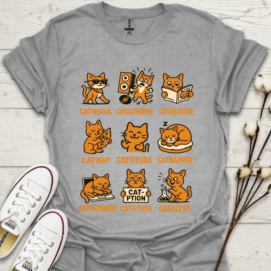 Feline Fun Puns T-shirt