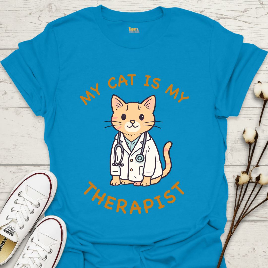 My Cat is My Therapist T-shirt