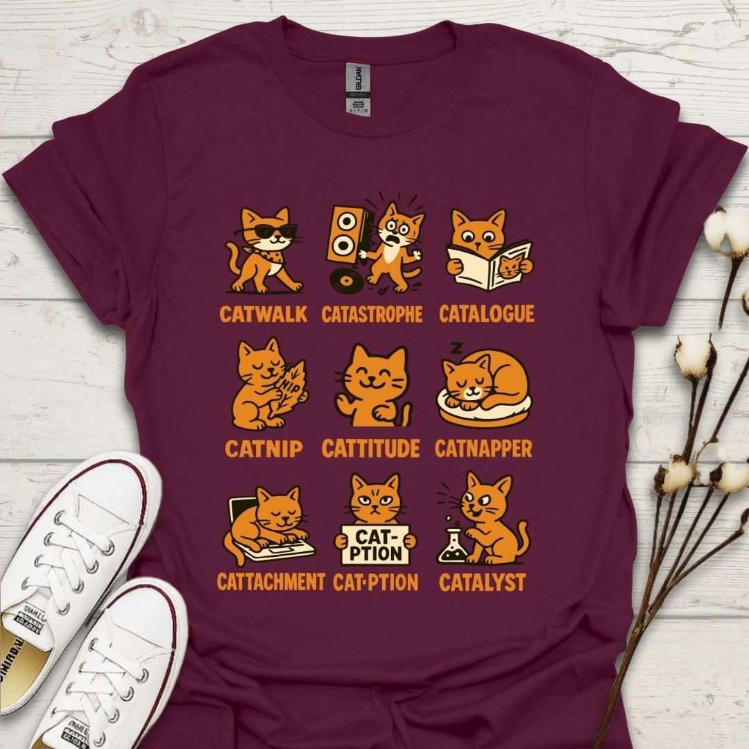 Feline Fun Puns T-shirt