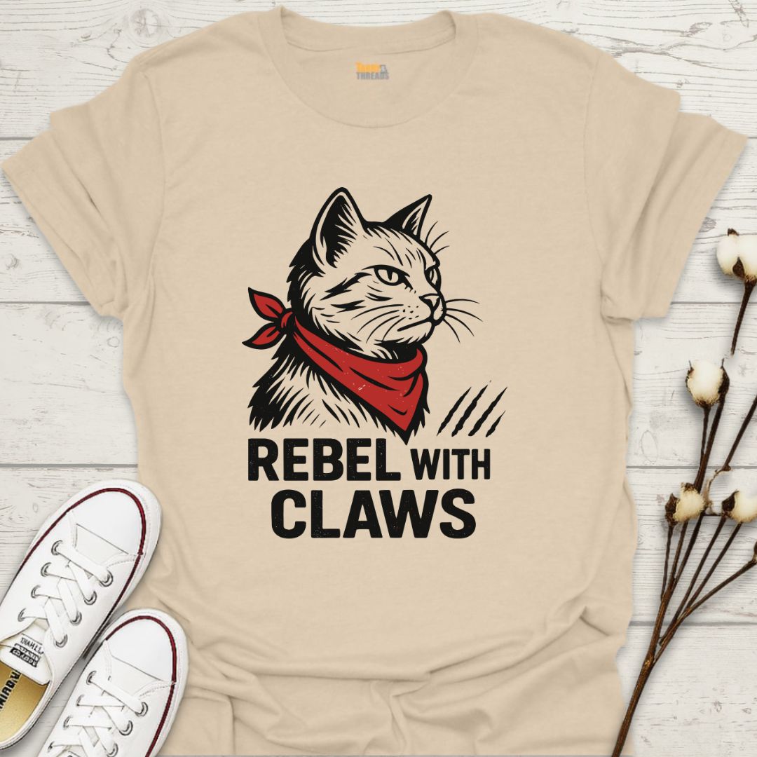 Rebel With Claws T-shirt