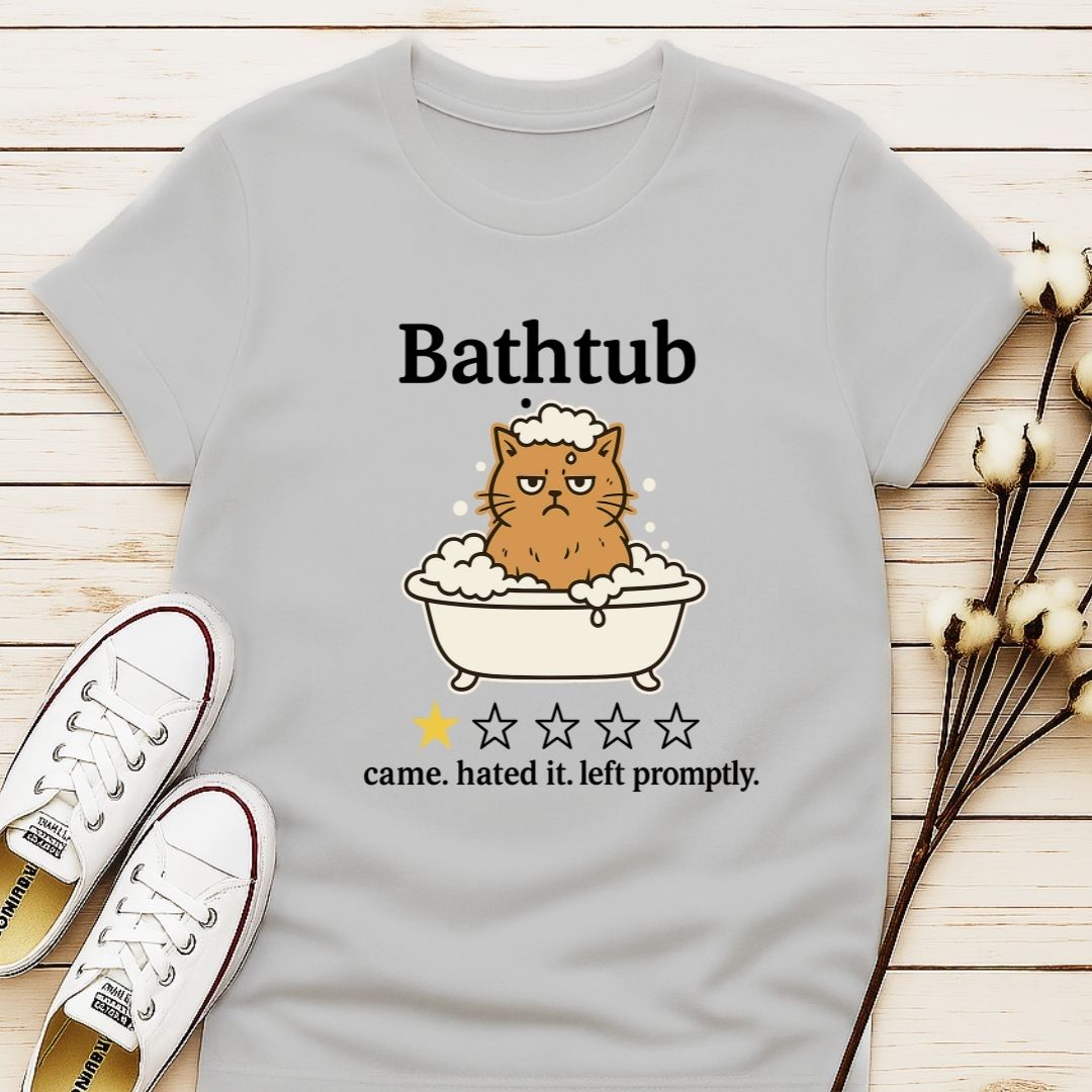 Bathtub Review T-shirt