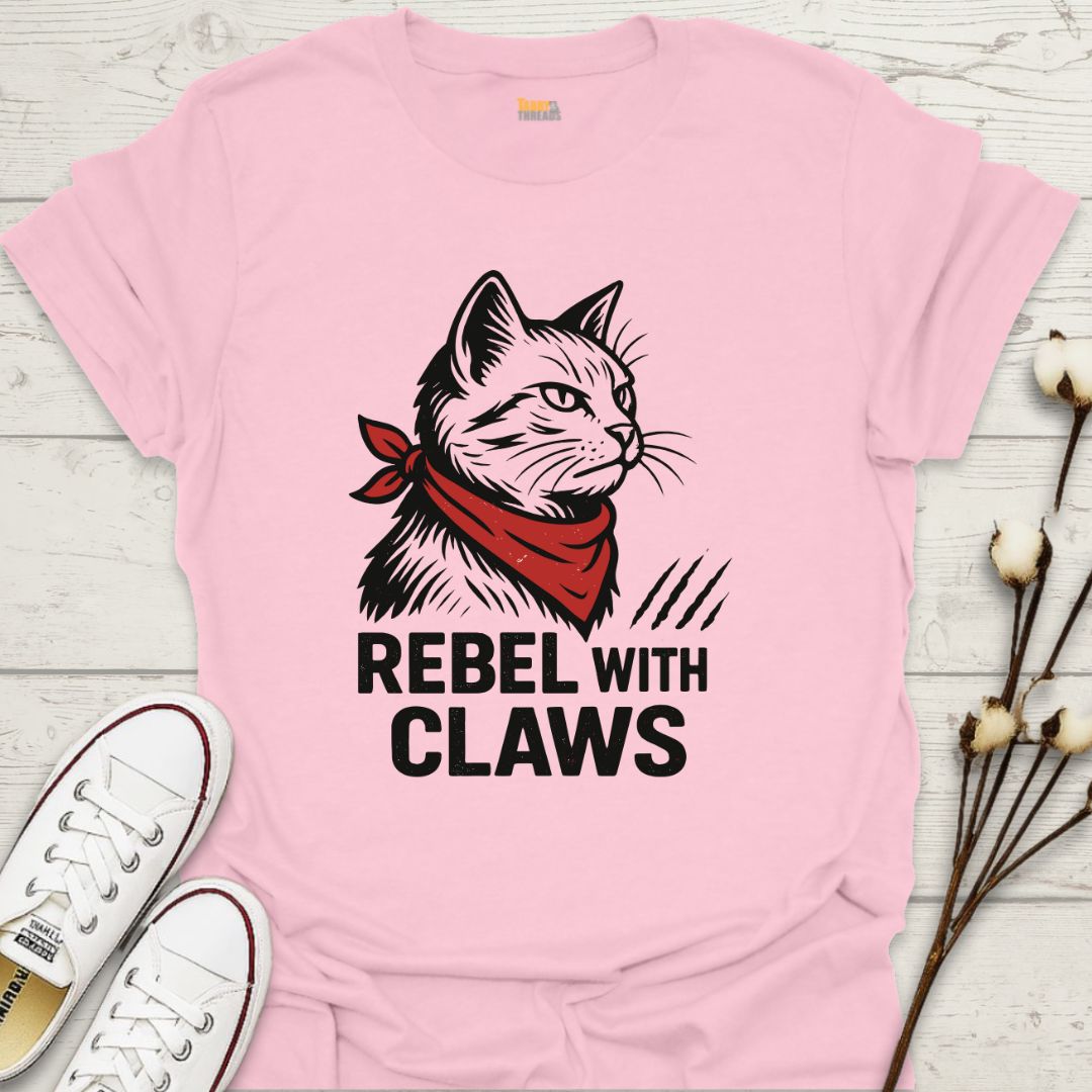 Rebel With Claws T-shirt