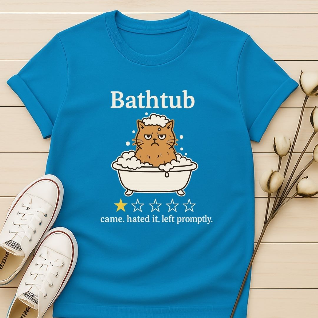 Bathtub Review T-shirt