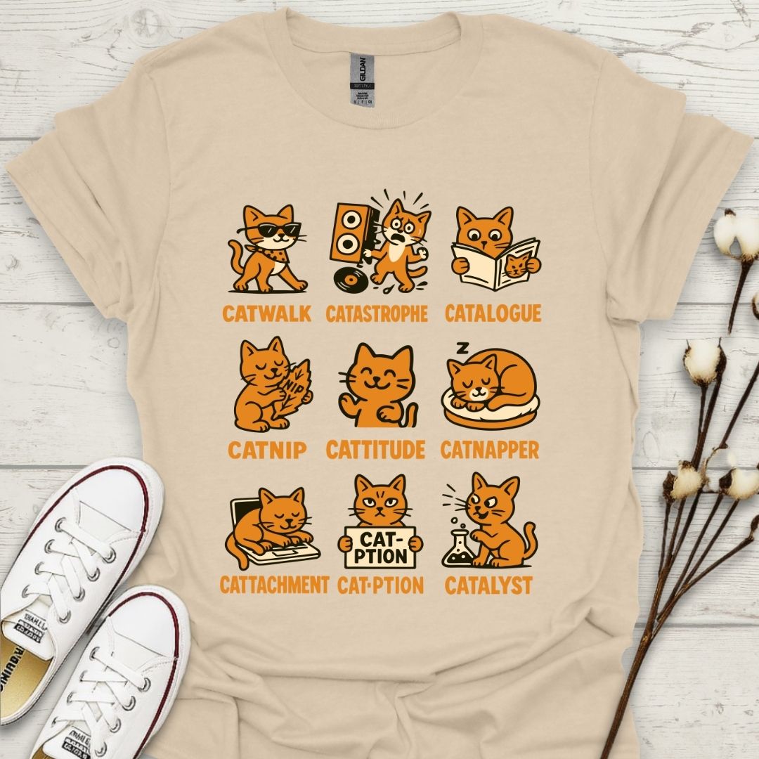 Feline Fun Puns T-shirt