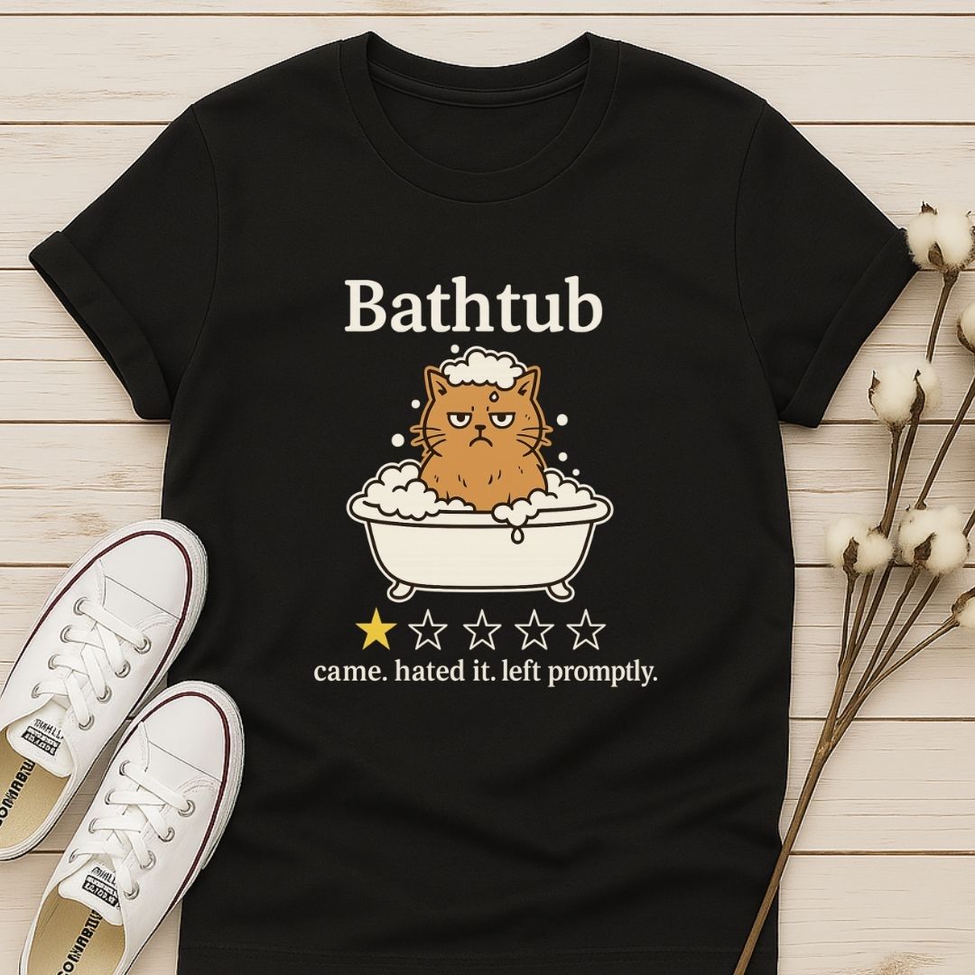 Bathtub Review T-shirt