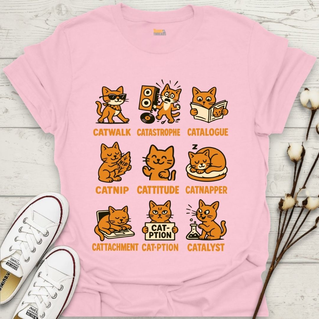 Feline Fun Puns T-shirt