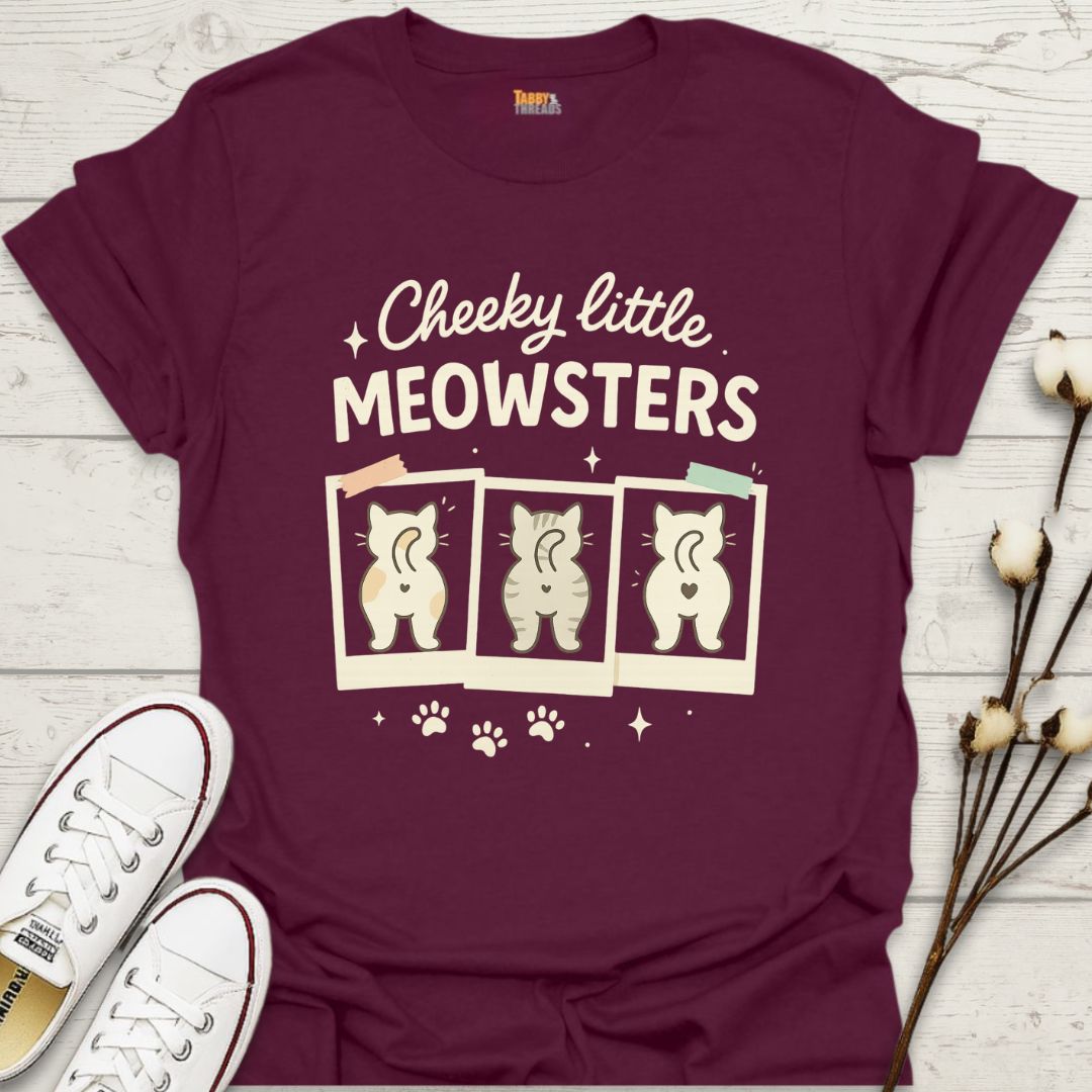 Cheeky Little Meowster T-shirt
