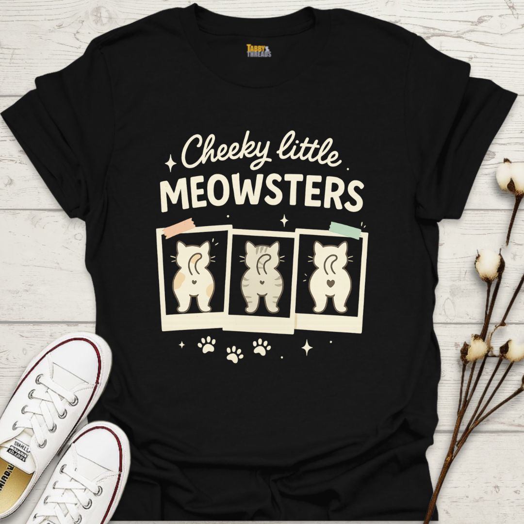 Cheeky Little Meowster T-shirt
