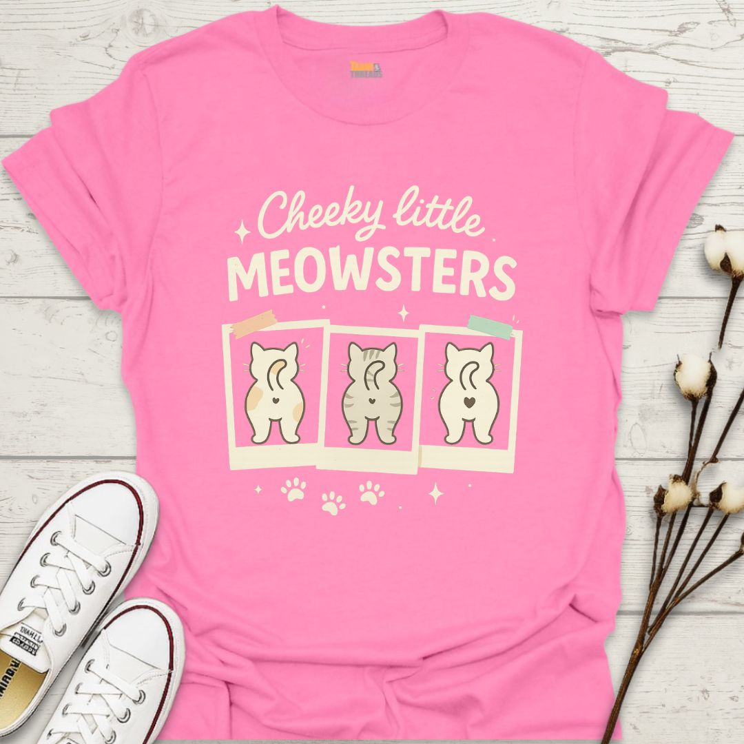 Cheeky Little Meowster T-shirt