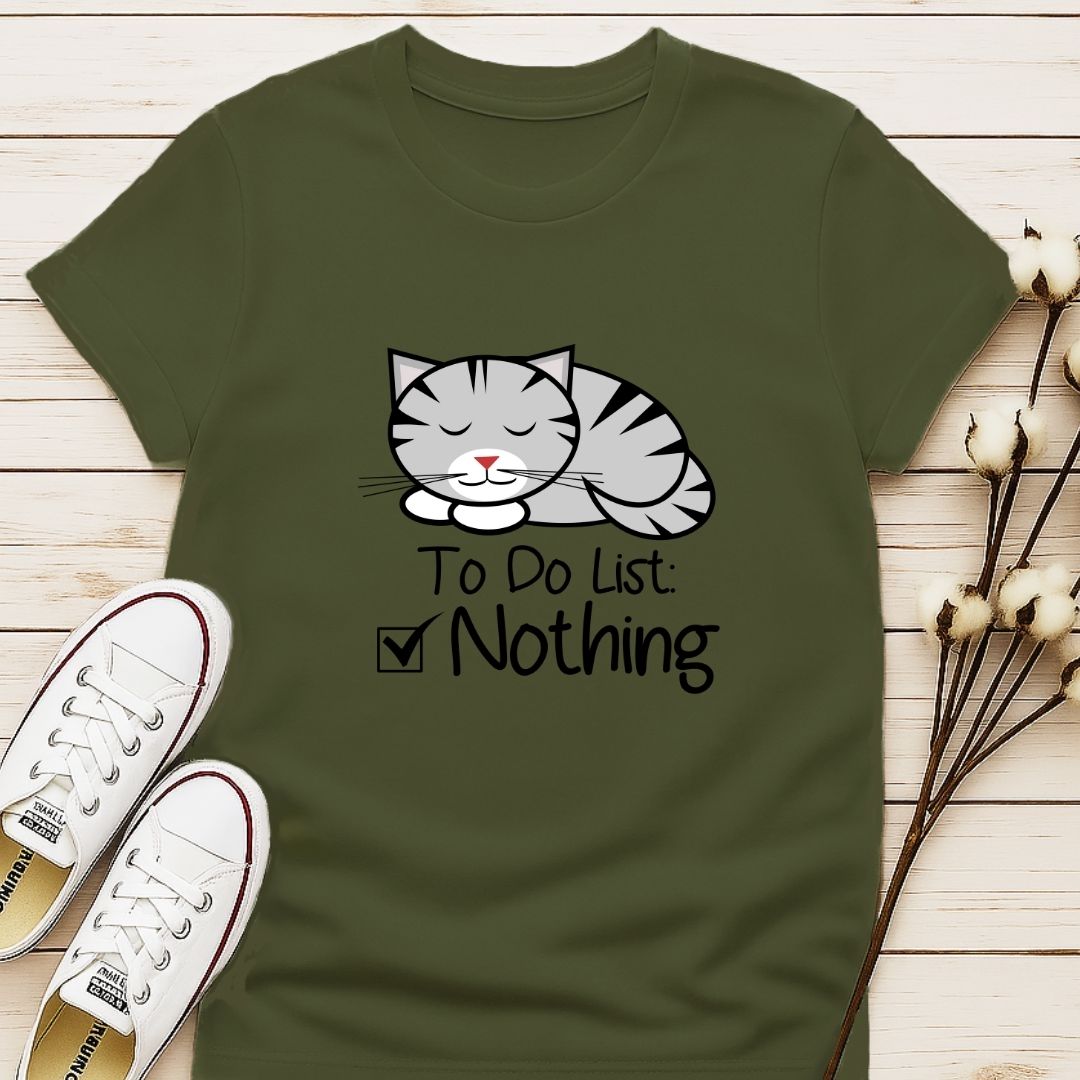 To Do List T-shirt