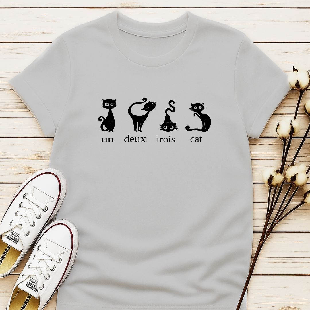 Un Deux Trois Cat T-shirt