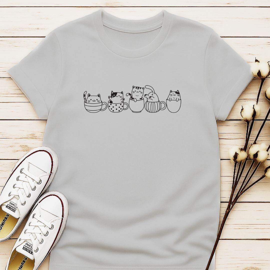Cats in Teacups T-shirt