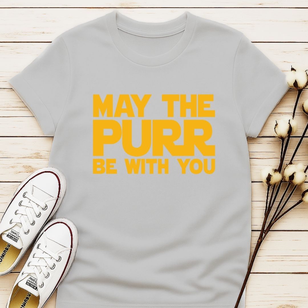 May the Purr Be With You T-shirt