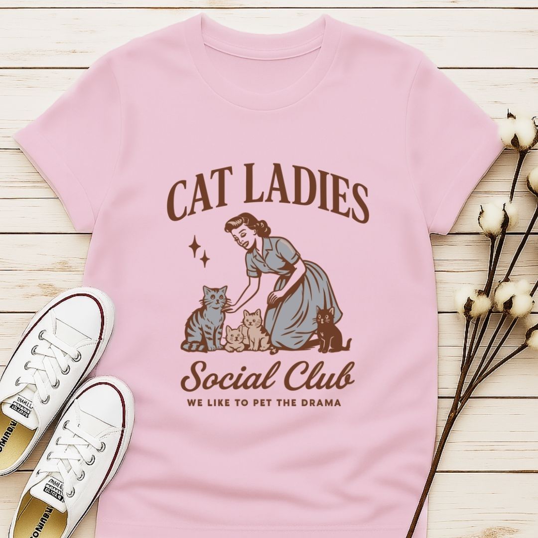 Cat Ladies Club T-shirt