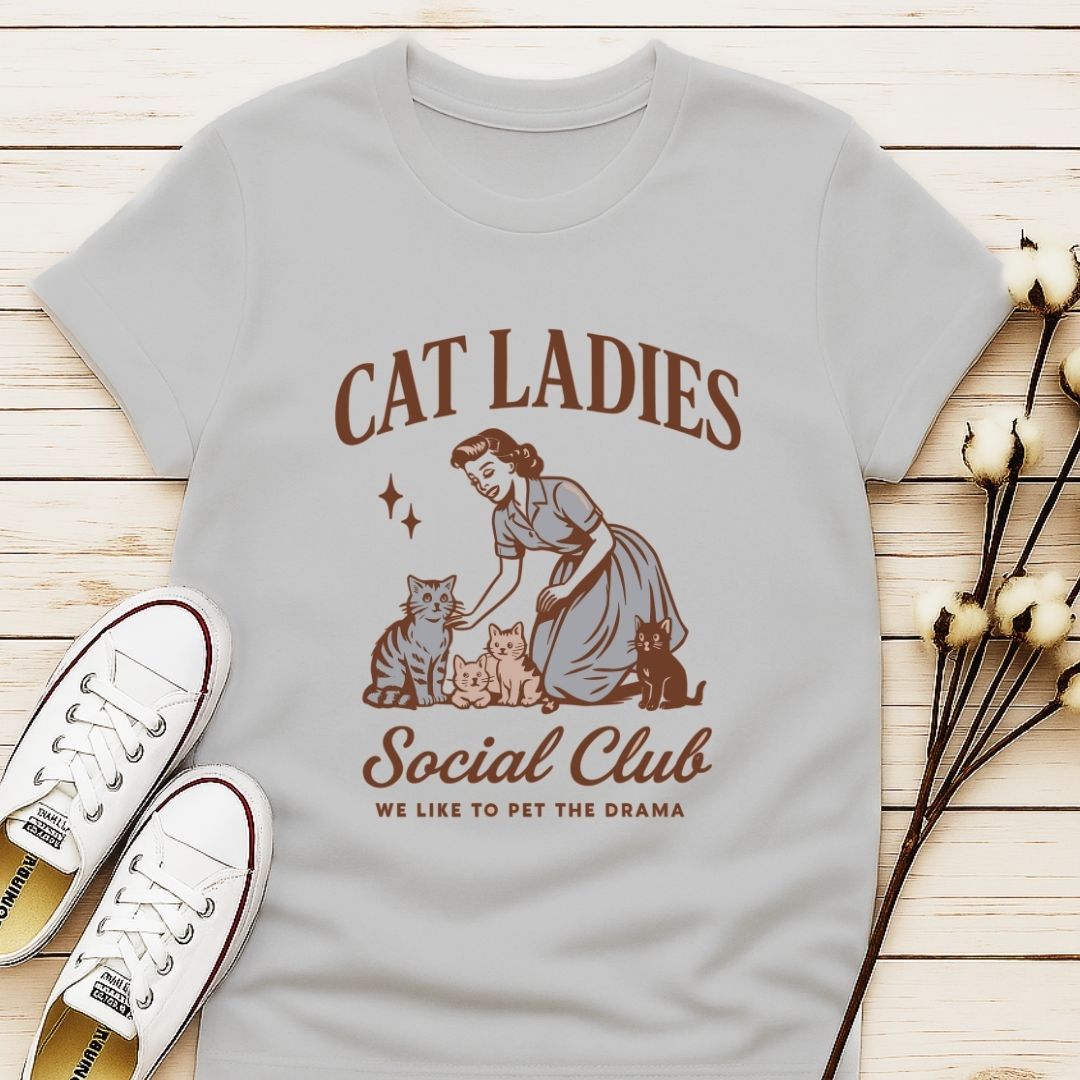 Cat Ladies Club T-shirt