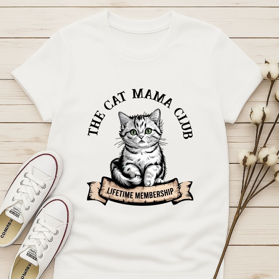 The Cat Mama Club T-shirt