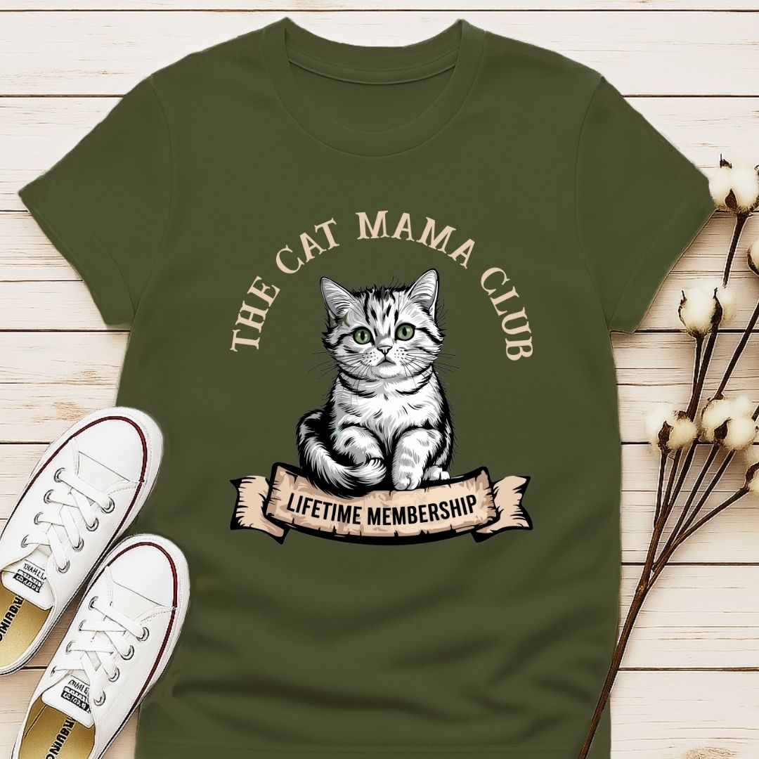 The Cat Mama Club T-shirt