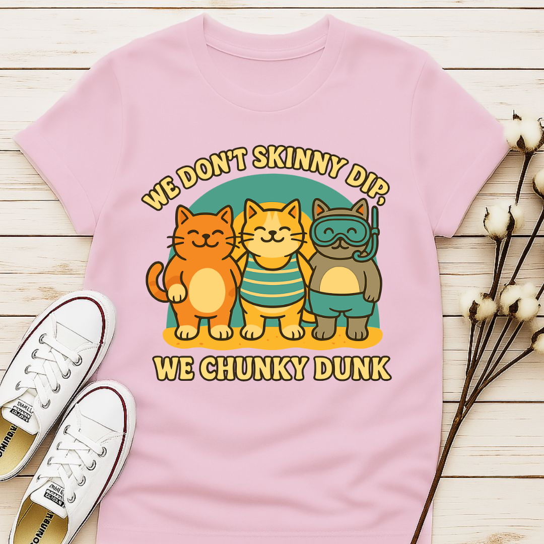 We Chunky Dunk with Cats T-shirt