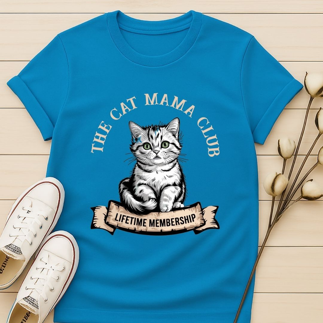 The Cat Mama Club T-shirt