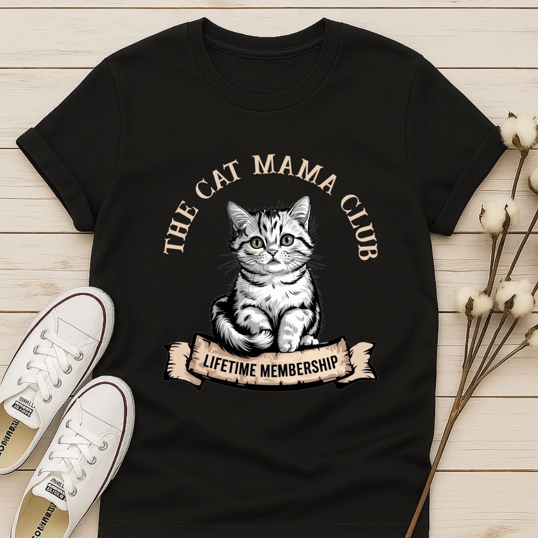 The Cat Mama Club T-shirt