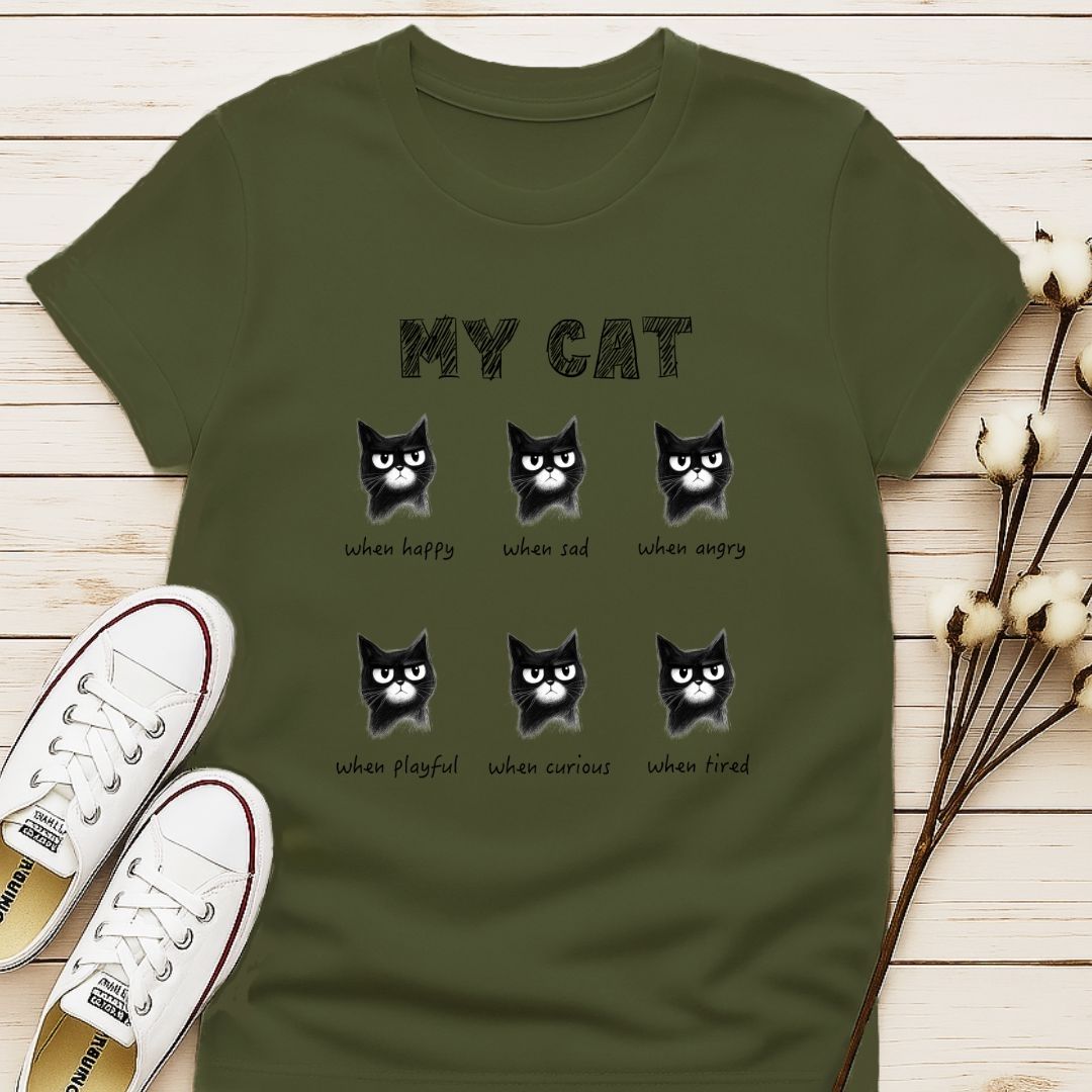 Cat Mood T-shirt