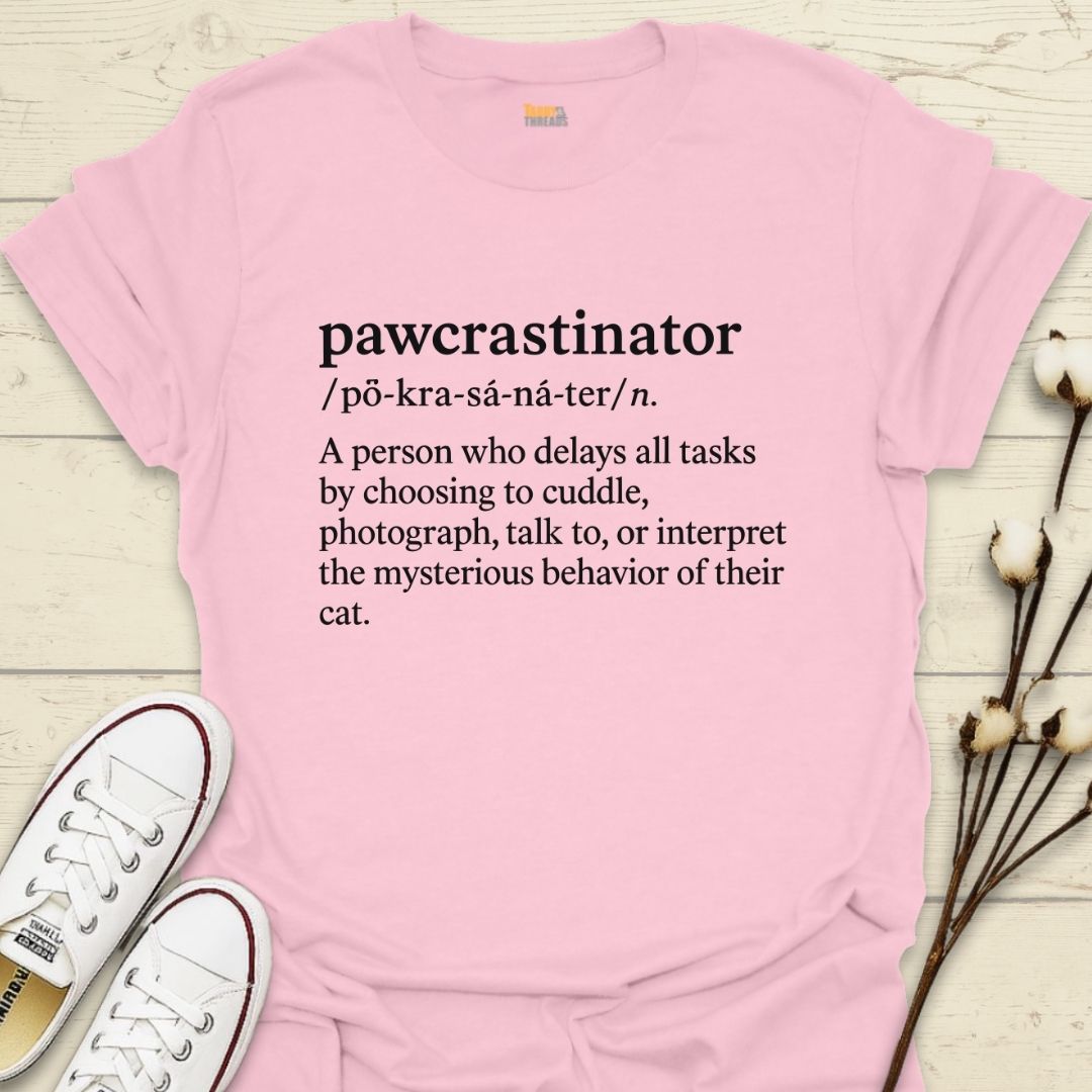 Pawcrastinator T-shirt