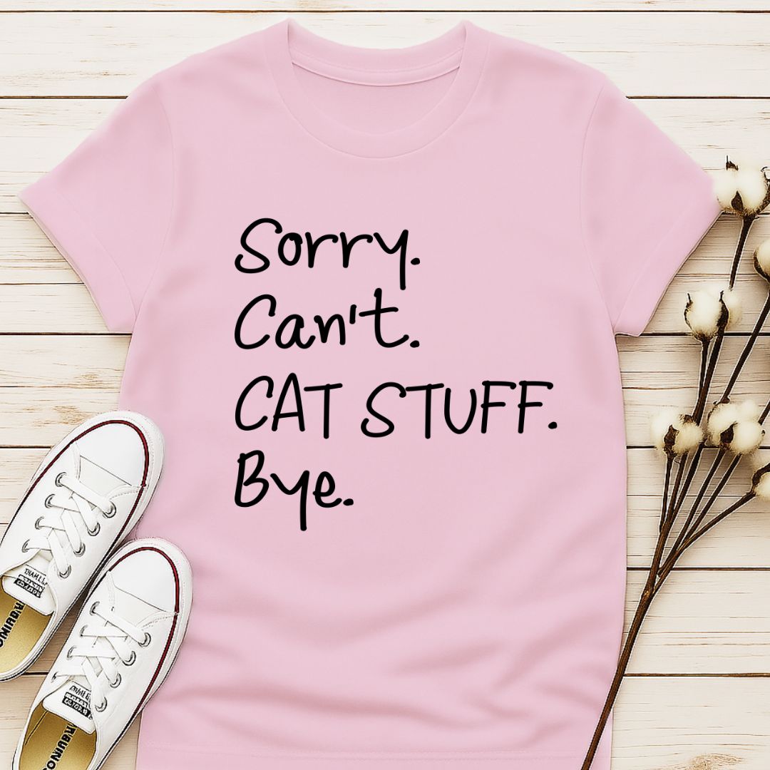 Sorry. Can't T-shirt