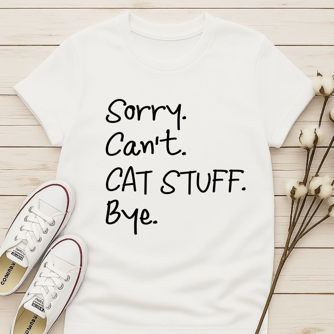 Sorry. Can't T-shirt