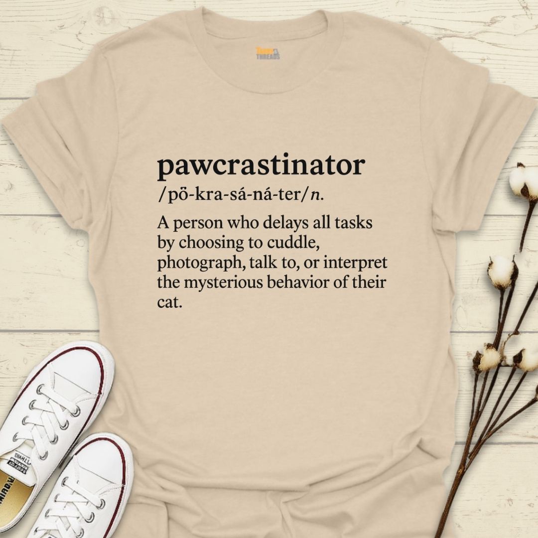 Pawcrastinator T-shirt