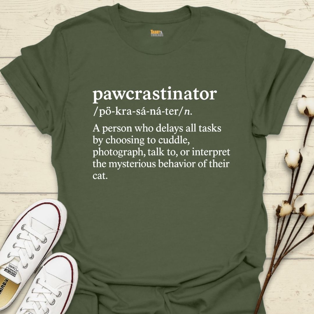 Pawcrastinator T-shirt