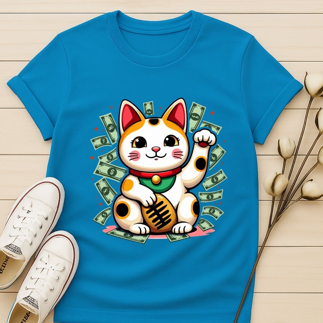 Beckoning Cat T-shirt