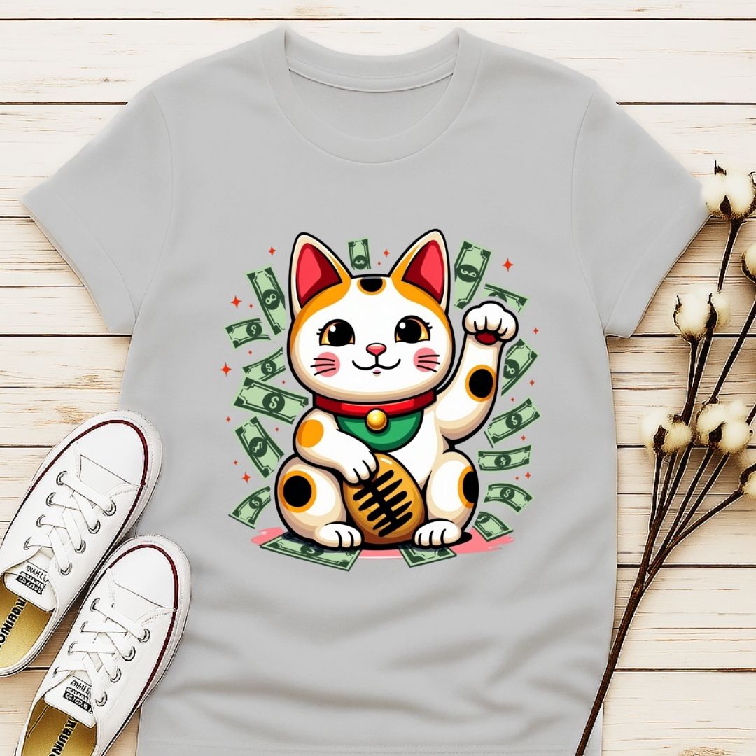 Beckoning Cat T-shirt