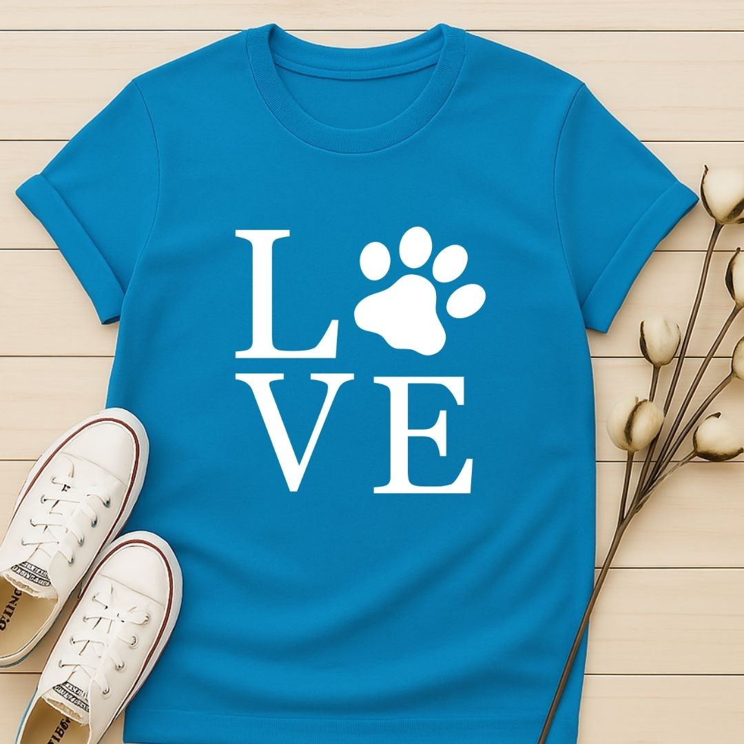 Love with Paw T-shirt
