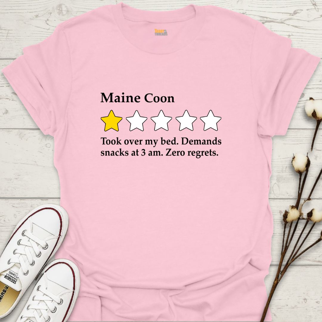 Maine Coon 1-Star Review T-shirt