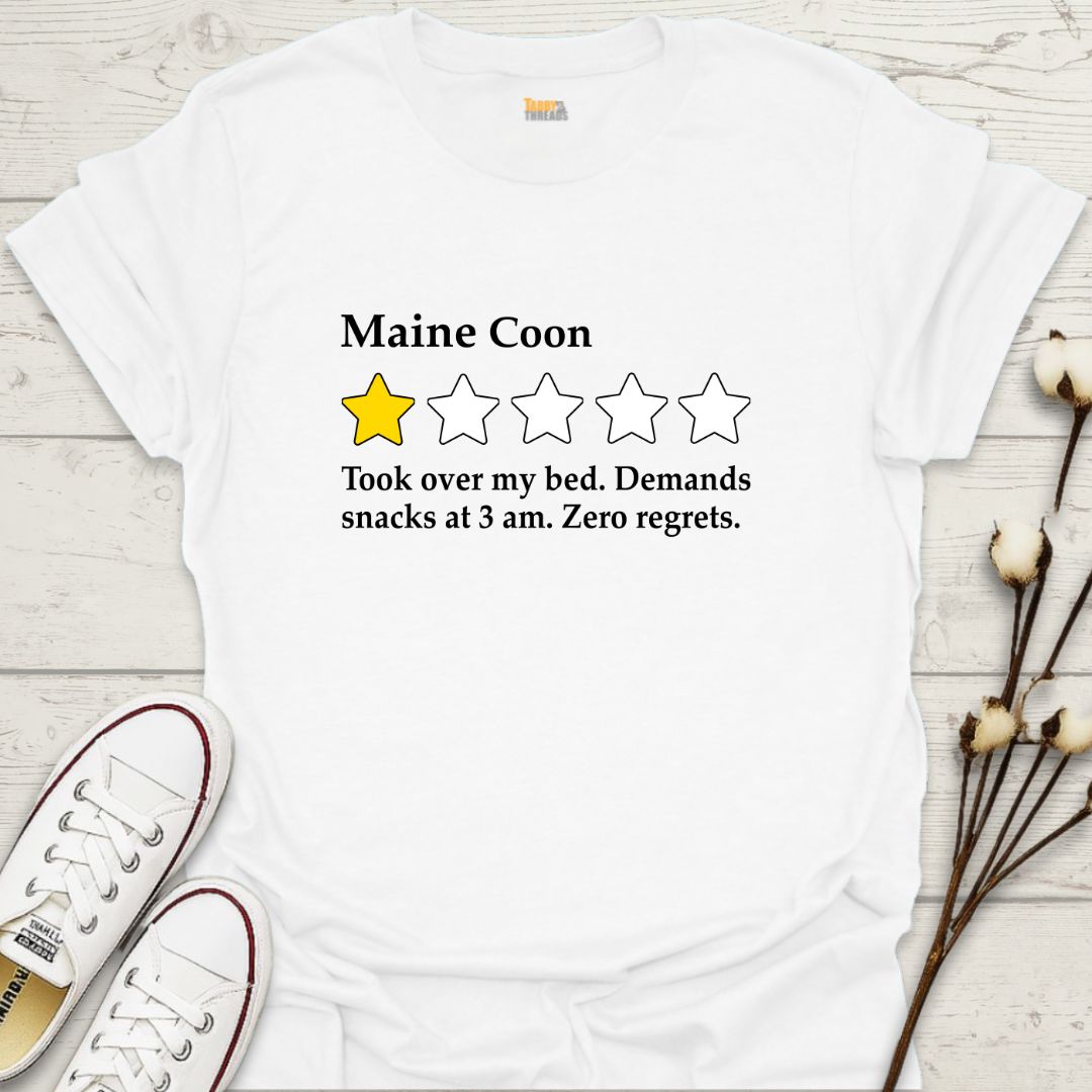 Maine Coon 1-Star Review T-shirt