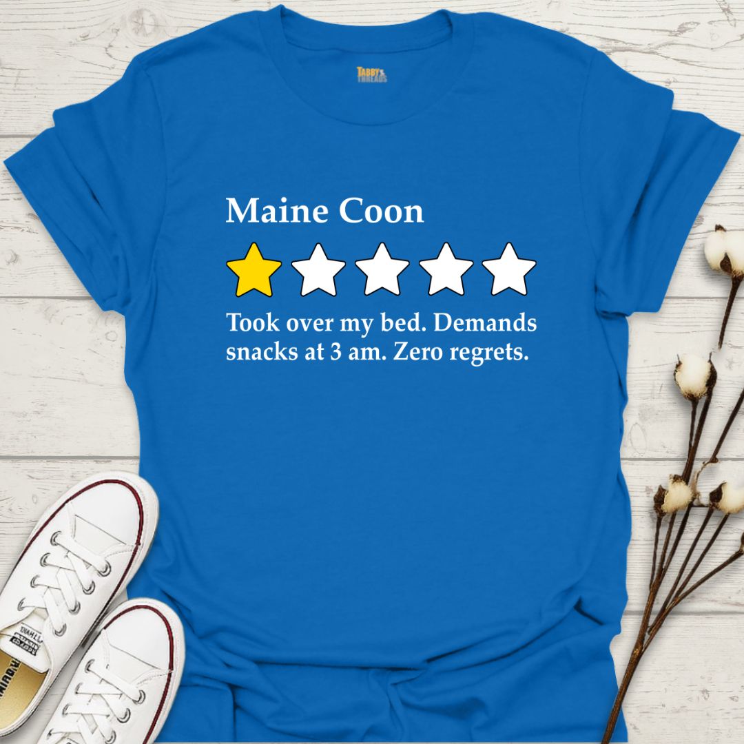 Maine Coon 1-Star Review T-shirt