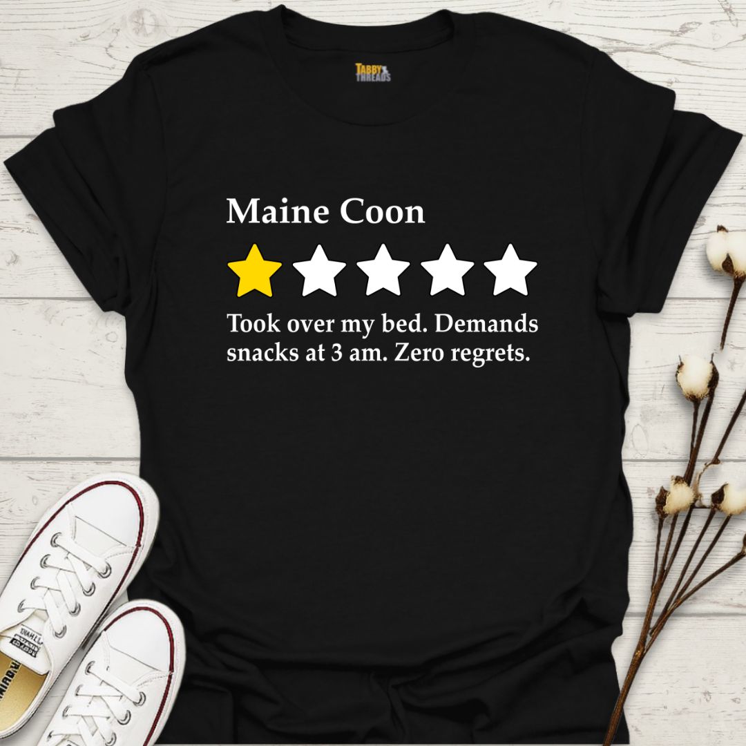 Maine Coon 1-Star Review T-shirt