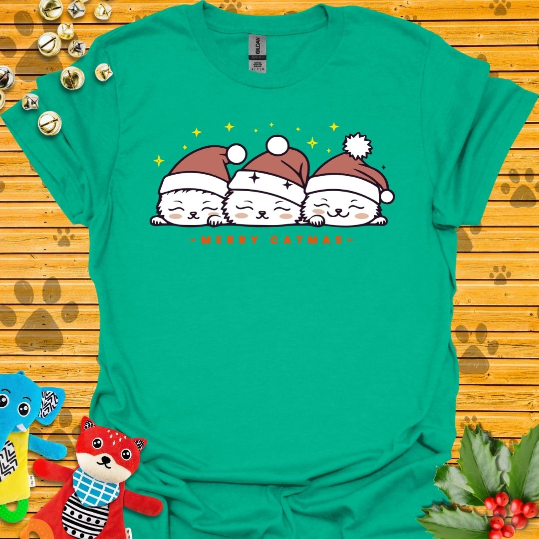 Merry Catmas T-shirt