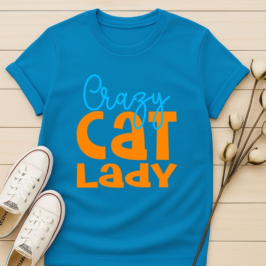 Crazy Cat Lady T-shirt