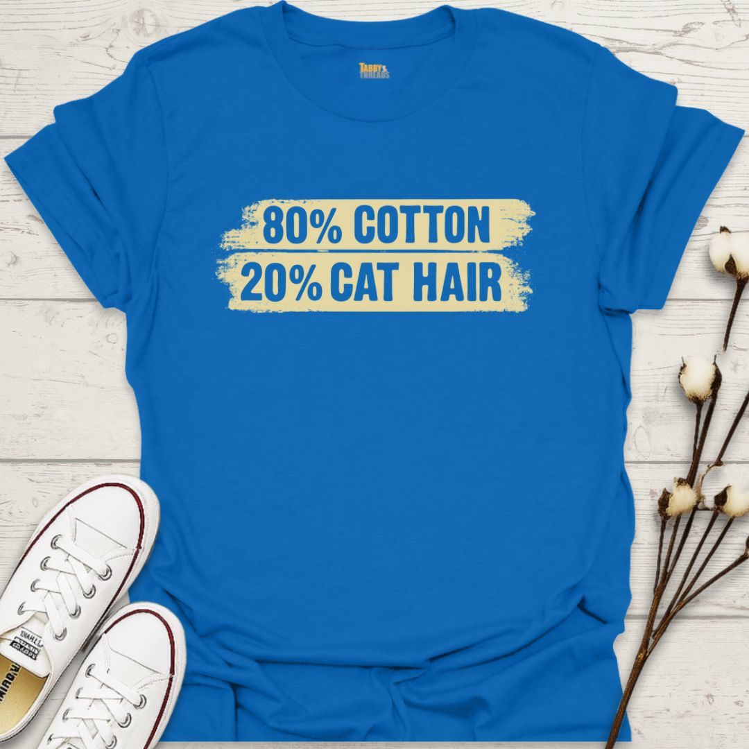 20% Cat Hair T-shirt