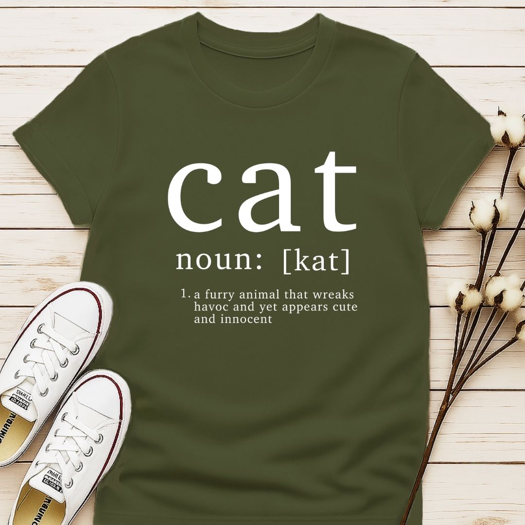 Cat Definition T-shirt