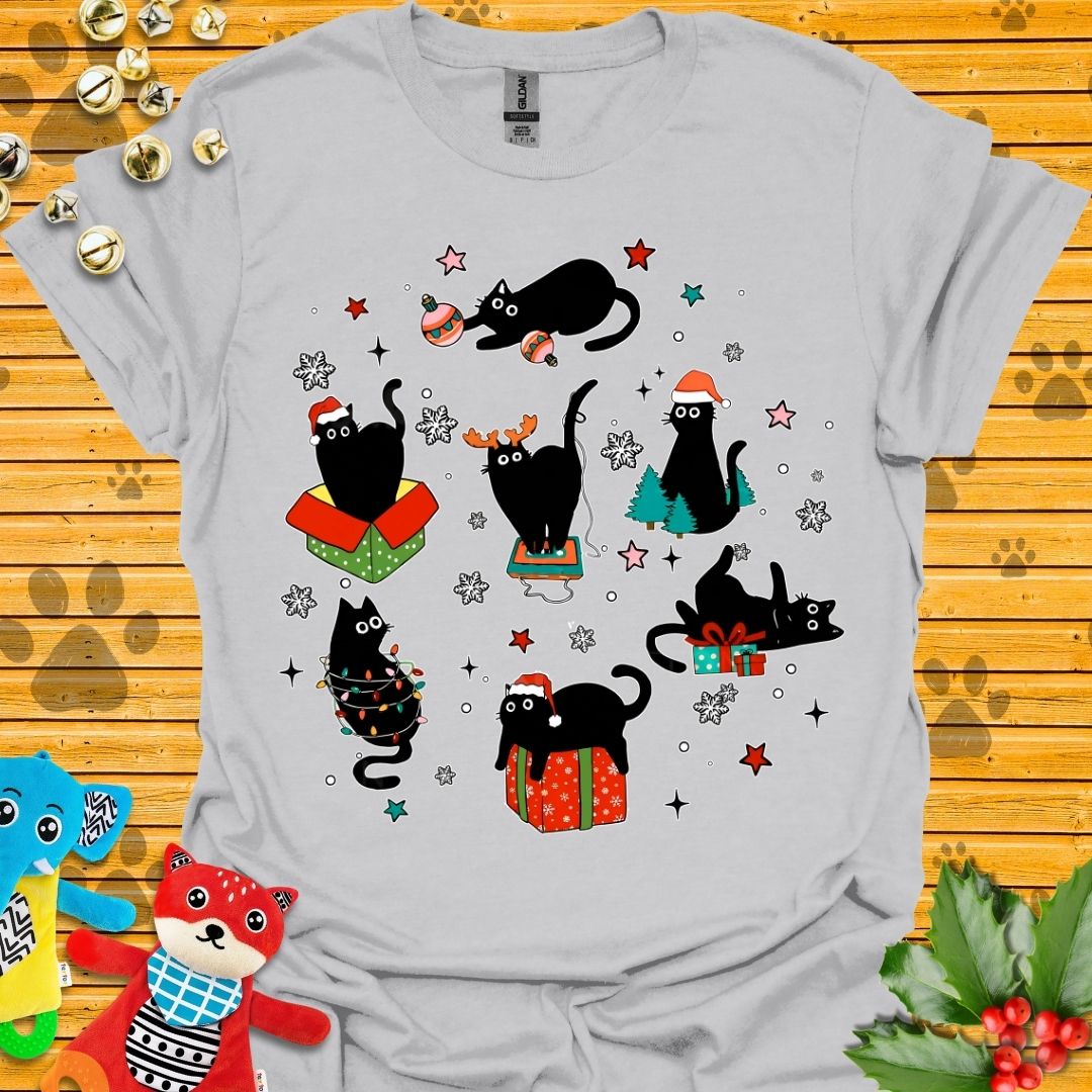 Seven Black Cats T-shirt